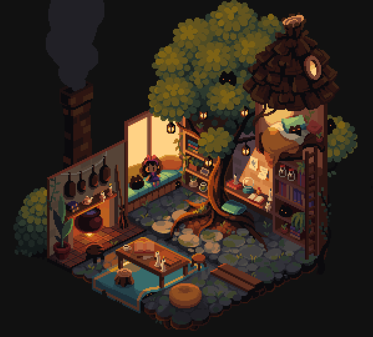 isometric room